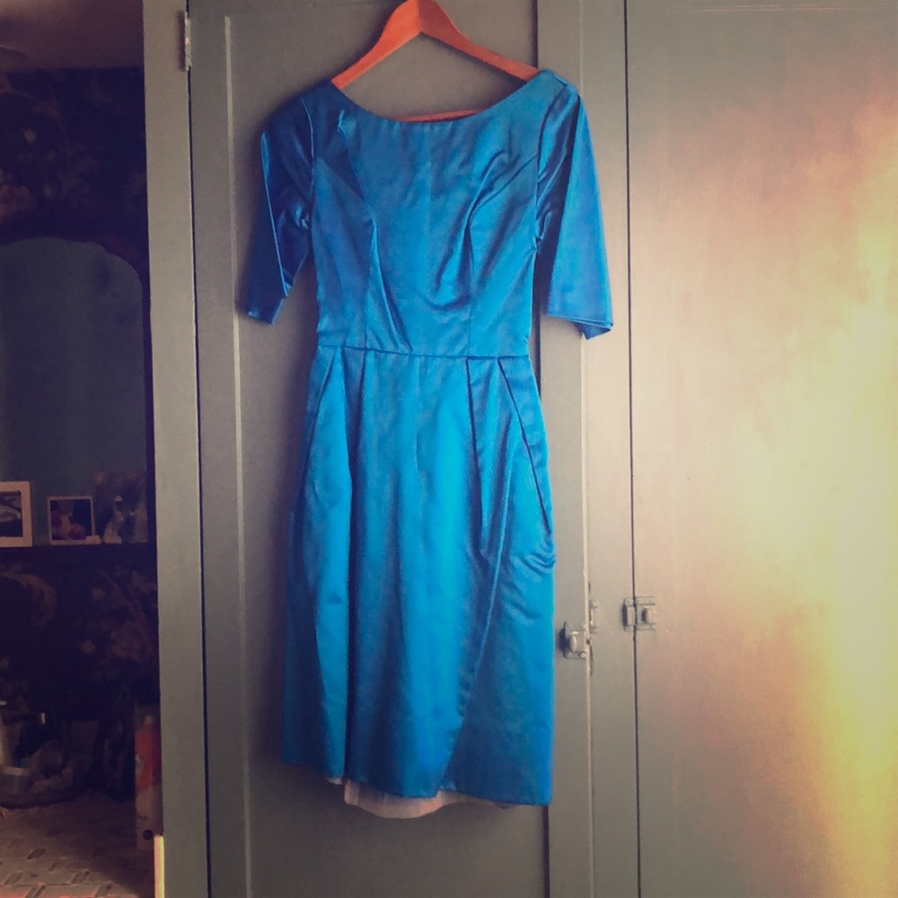 Vintage blue dress